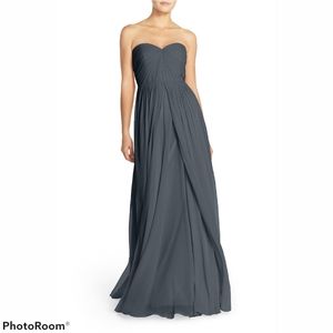 JENNY YOO Convertible Strapless Gown
